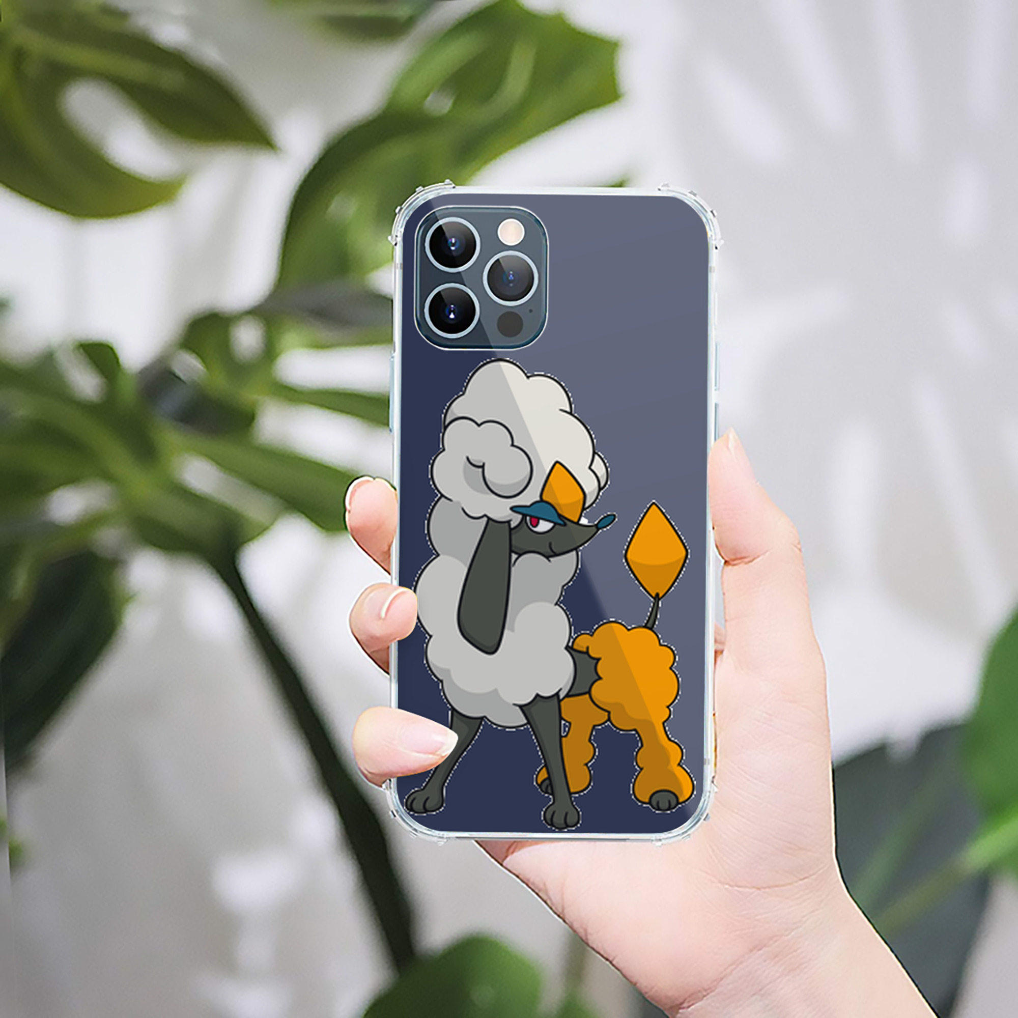 （画像用） ポケットモンスター Pokémon 【iPhone 12シリーズ対応】透明スマホケース（クリアソフトケース）